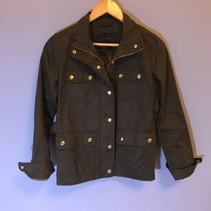 J. Crew Army Green Downtown Field Jacket